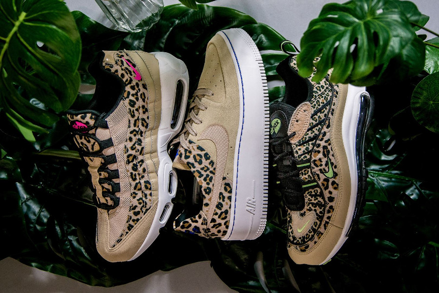 nike women's leopard sneakers