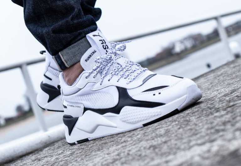 Puma RS-X blanche et noire (2)