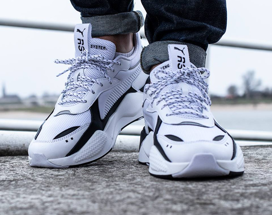 puma rs x homme blanche