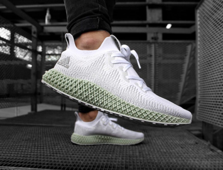 Adidas Alphaedge 4D 'FTWR White Linen Green' (4)