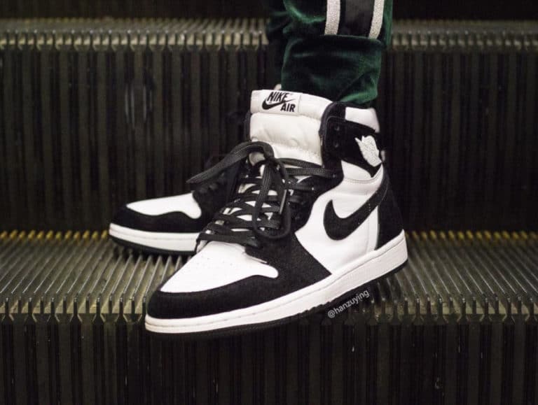 Air Jordan 1 femme Twist Panda Black White (2)