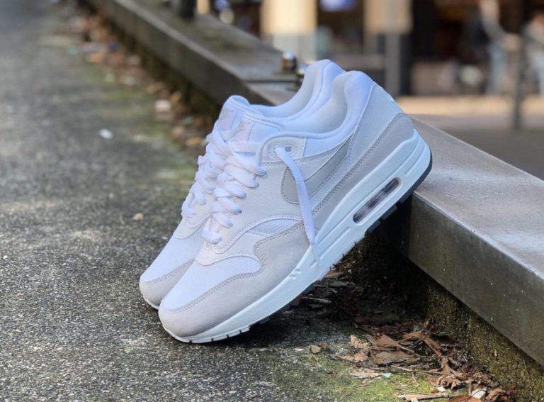 Nike Air Max 1 White Pure Platinum 2019