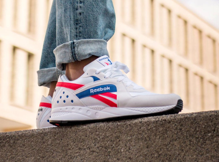 Reebok Pyro 2019 'White Neon Red Crushed Cobalt'