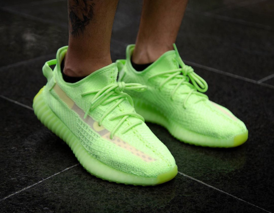 yeezy 350 boost lime green