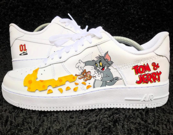 tom and jerry nike air force 1
