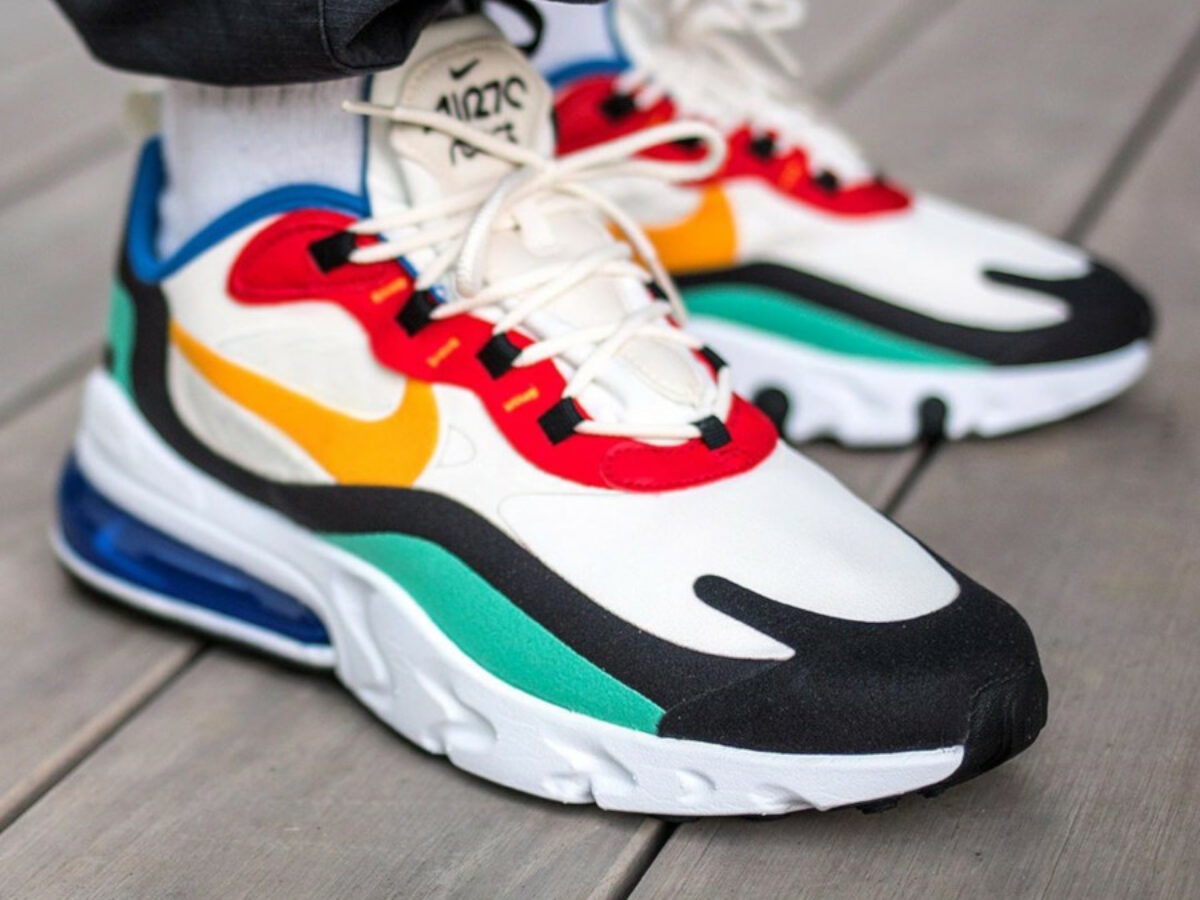 Nike air max 270 react - homme chaussures best sale