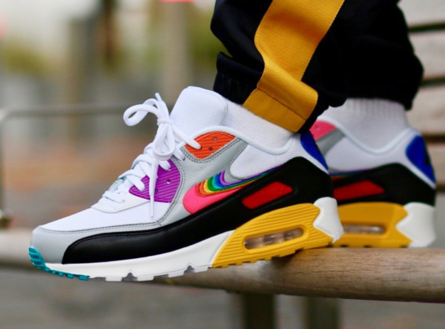 nike air max multicolor shoes