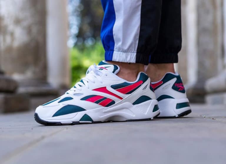 Reebok Aztrek 96 White Teal Pink DV6755