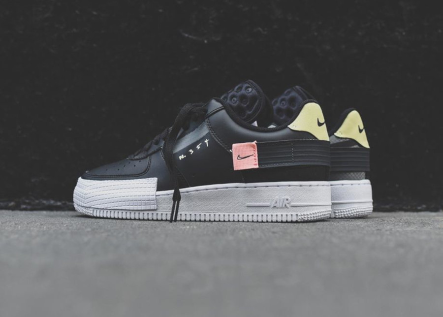 air force one low drop type black