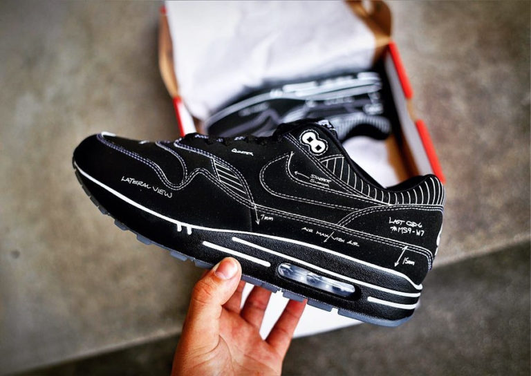 Nike Air Max 1 Tinker Schematic Black CJ4286-001