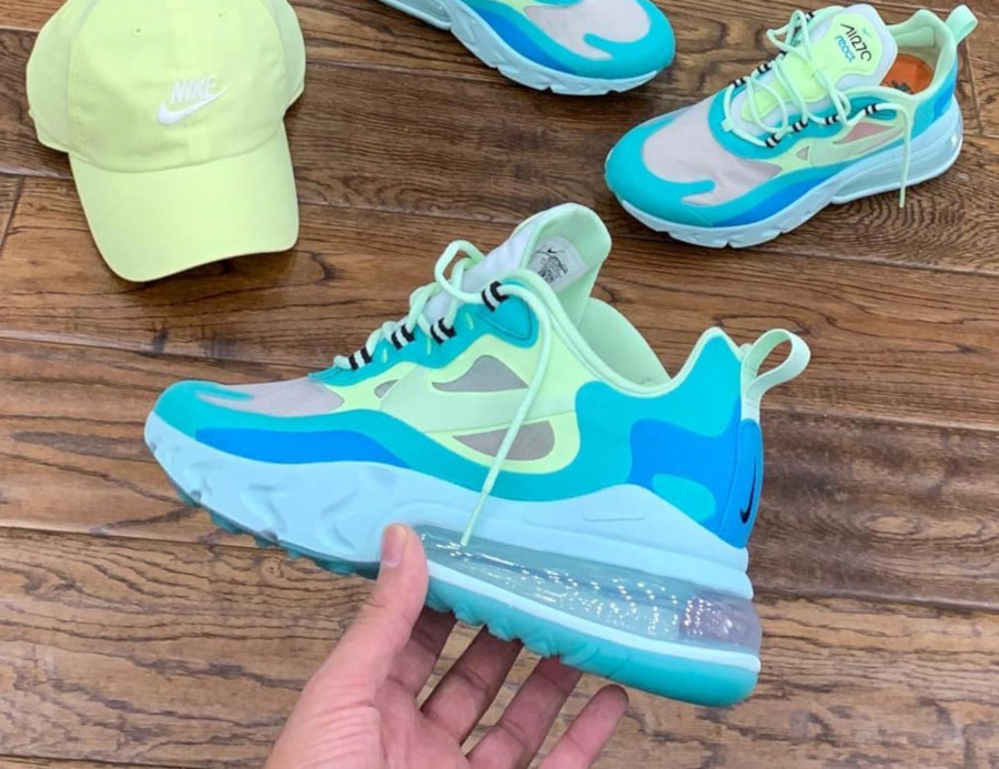 nike air max turquoise femme