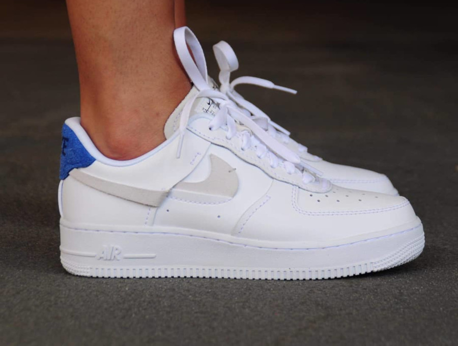 nike air force 1 07 lx inside out white