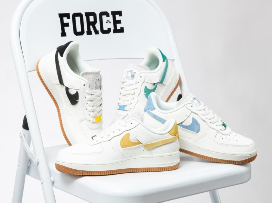 nike air force 1 07 homme jaune