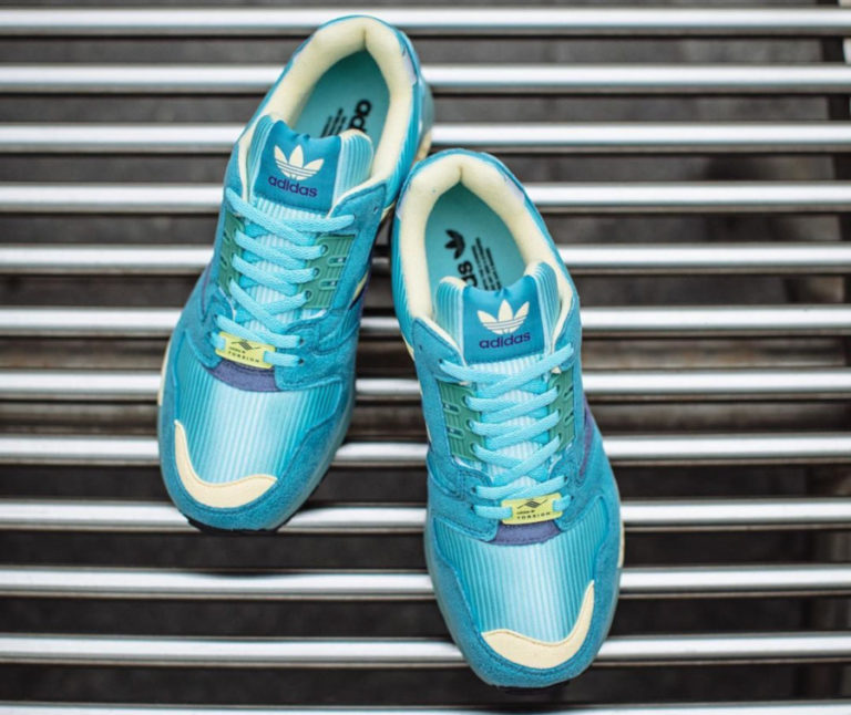 adidas zx 8000 enfant cyan