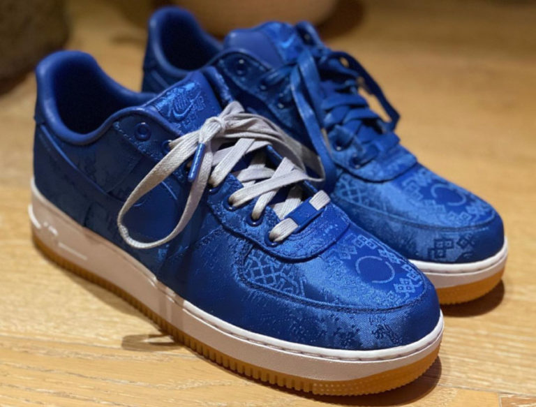 Nike Air Force 1 Clot 1World 'Blue Silk' CJ5290-400