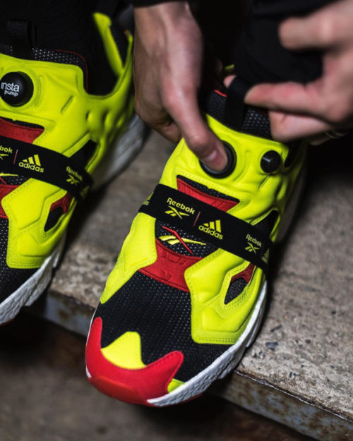 reebok instapump fury boost citron