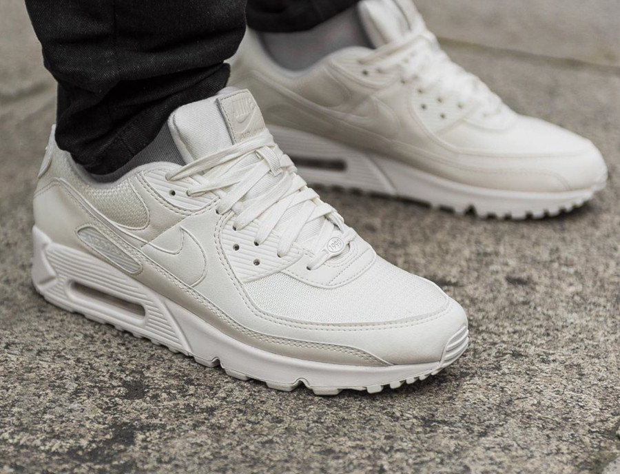 air max 90 cs leather and mesh sneakers