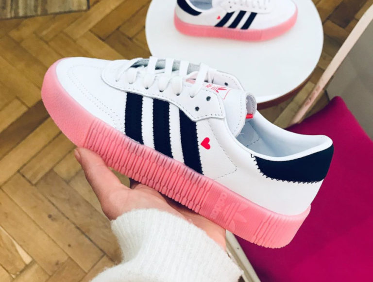 Adidas Sambarose W 'White Glory Pink' (Valentine's Day 2020)