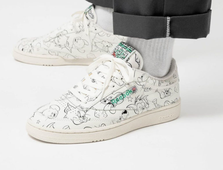 Warner Bros x Tom and Jerry x Reebok Club C 85 MU 'Allover' (4)