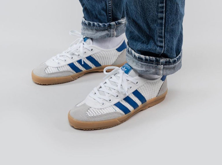 Adidas Tischtennis Volley OG 2020 White Blue Grey EF5629