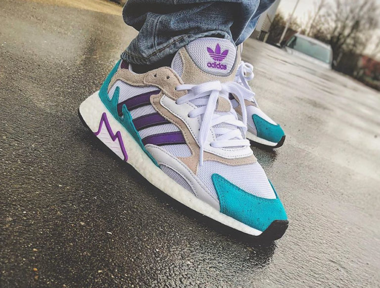 Adidas Tresc Run White Active Purple Hi-Res Aqua EH1352