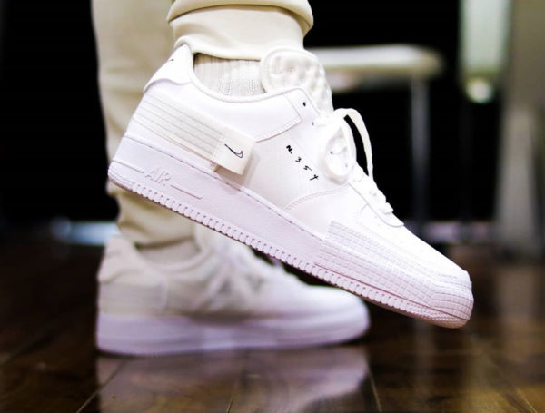 nike air force 1 type triple white release