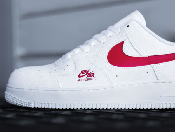 air force 1 utility white red