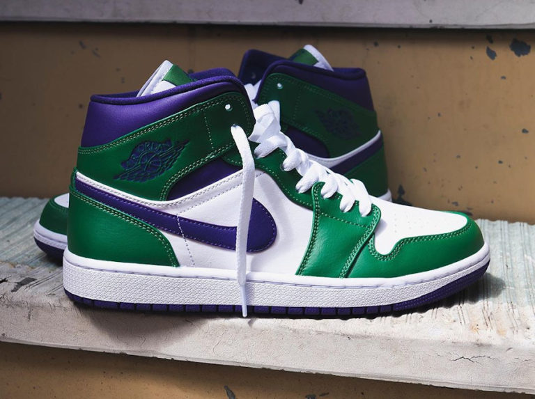 Air Jordan 1 Mid Incredible Hulk 554724-300