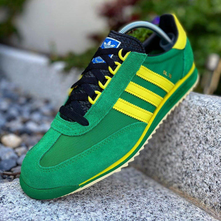 adidas sl76 green size