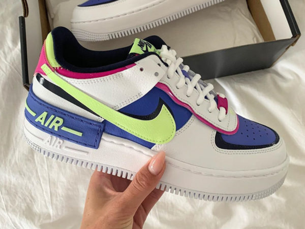 nike air force shadow fluo