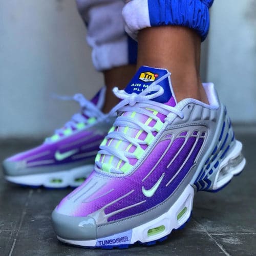 purple nike air max plus