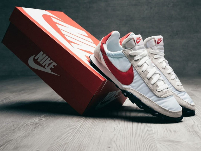 Nike Waffle Racer White University Red CN8116 100