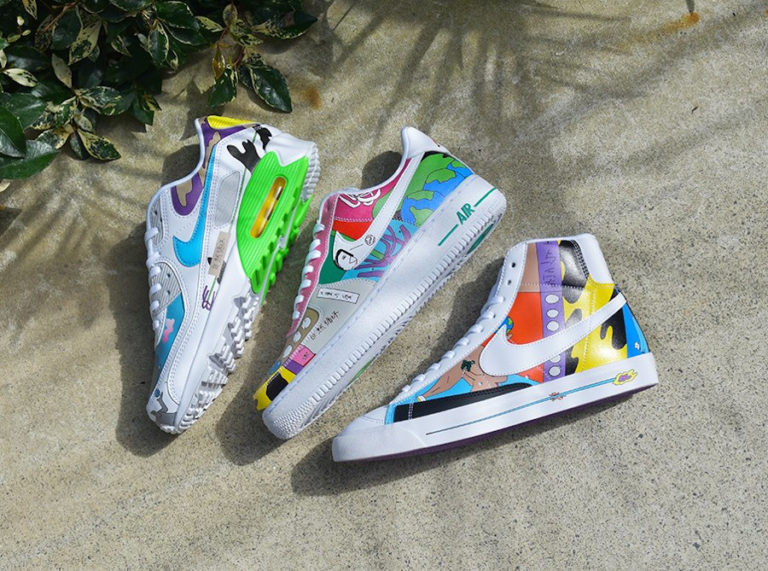 Nike Flyleather Ruohan Wang Multicolor Earth Day 2020 (1)