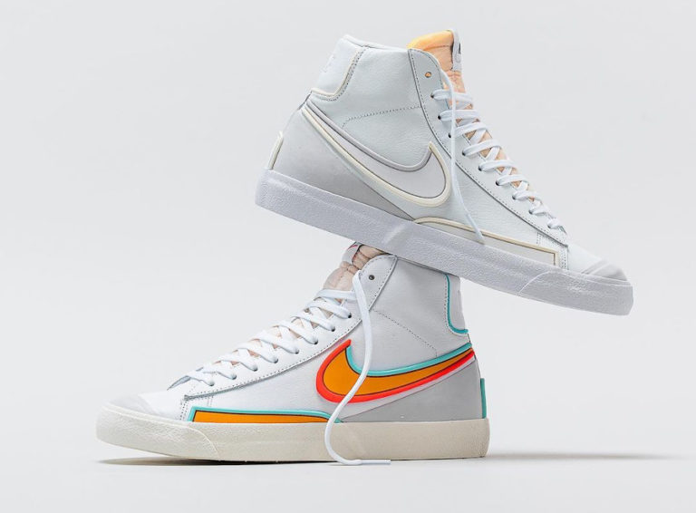 Nike Blazer Mid '77 Infinite White Kumquat DA7233