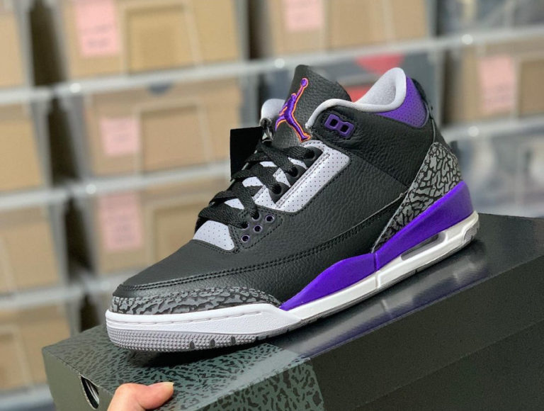 Air Jordan 3 Retro Court Purple Phoenix Suns CT8532-050