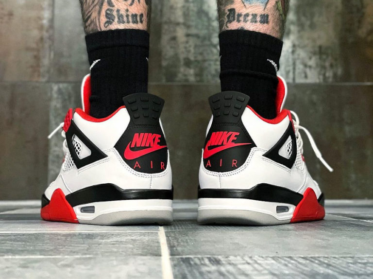 Air Jordan IV Retro Fire Tech Red 2020 DC7770-160