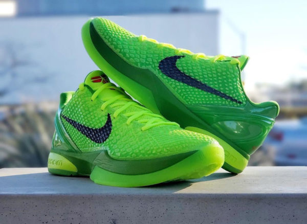 CW2190-300 : que vaut la Nike Kobe 6 Protro Grinch Apple Green 2020