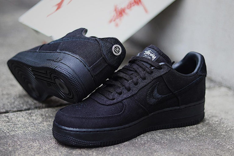 Nike x Stussy Air Force 1 Low Black Hemp CZ9084 0011