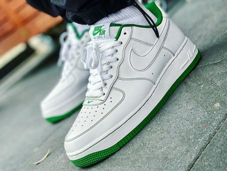 Nike Air Force 1 AF1 Low Stitching Pine Green CV1724-103