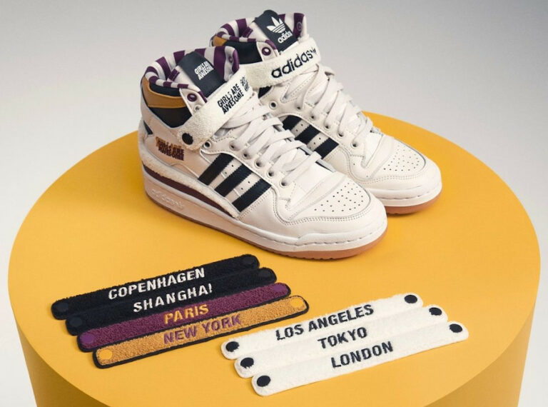 Adidas x Girls Are Awesome Forum W Chalk White Purple