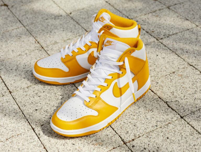 Nike W Dunk High Dark Sulfur (jaune) 2021 DD1869-106