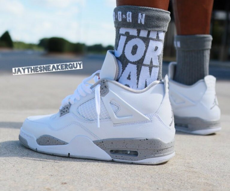 Que vaut la Air Jordan 4 Retro AJ4 Tech White Oreo Cement 2021