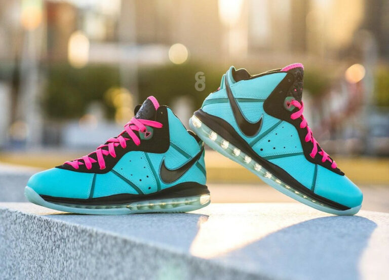 Nike Lebron 8 QS South Beach Filament Green 2021