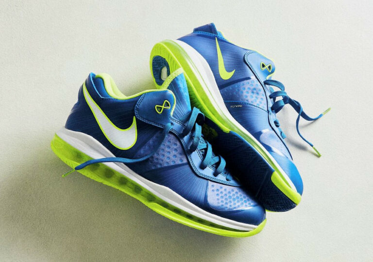 Nike Lebron 8 V2 Low QS Sprite Treasure Blue 2021