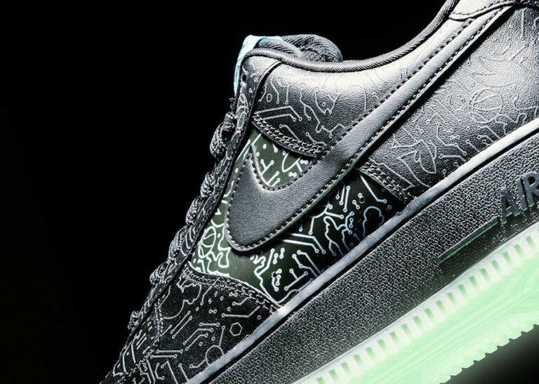 Nike x Space Jam AF1 '07 Computer Chips 3M Reflective (couv)