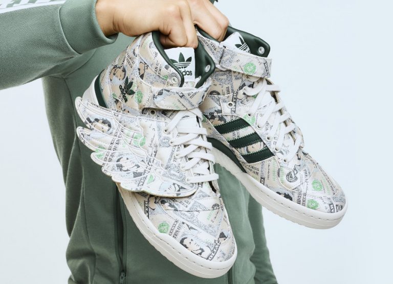 Adidas x Jeremy Scott JS Forum Wings 1.0 Money (billets de dollars) Q46154