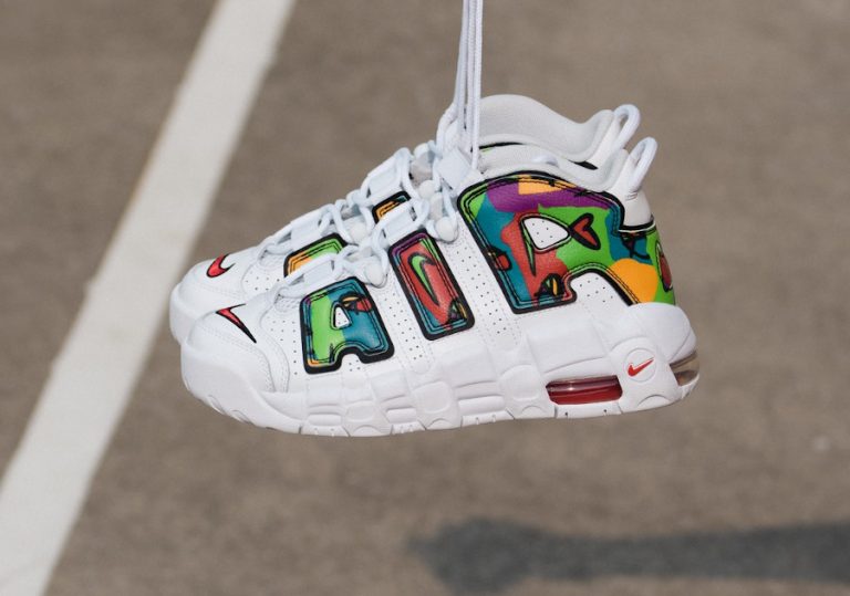 Nike Air More Uptempo Love Peace Swoosh