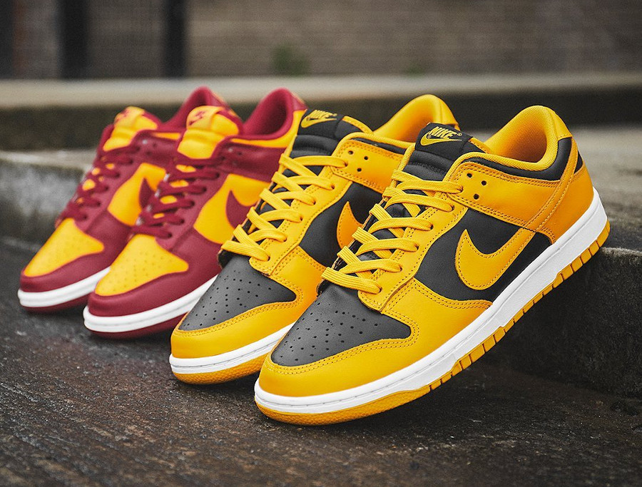 Nike dunk low Midas gold Vs goldenrod : Sneakers