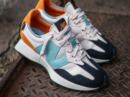 NB 327 MS327WN1 Cordura Moonbeam Madras Orange (couv)