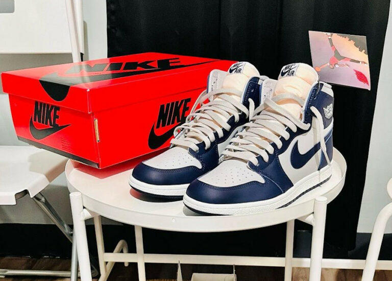 AJ1 High 85 College Navy Georgetown Hoyas BQ4422-400